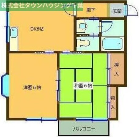 サンコーポ松ヶ丘の物件間取画像